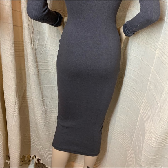 Ribbed Bodycon Dress - Picture 5 of 7